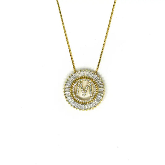 Glam Initial Necklace