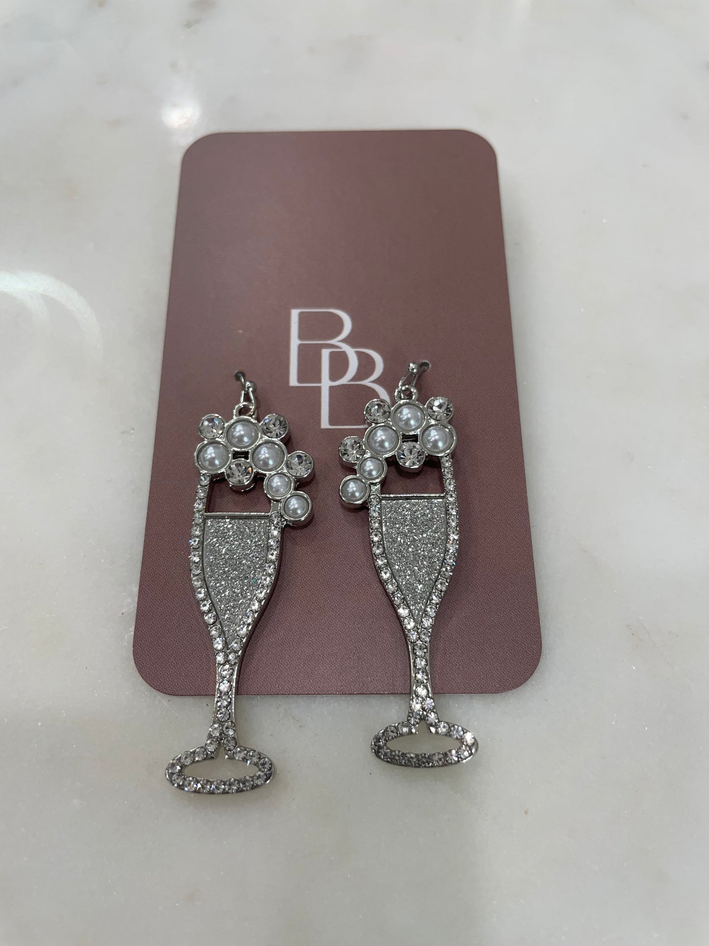 Champagne Earrings