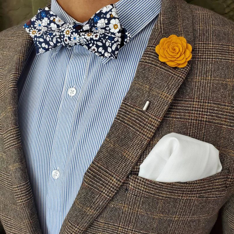 Floral Wild Flower Bow Set