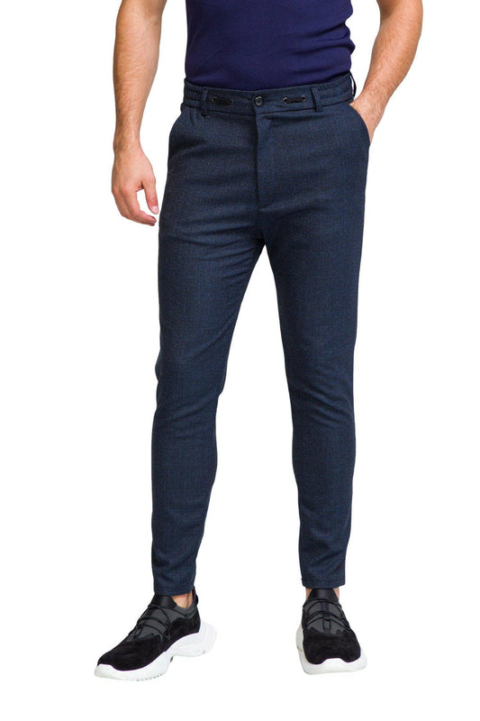 Marled Trouser - NAVY