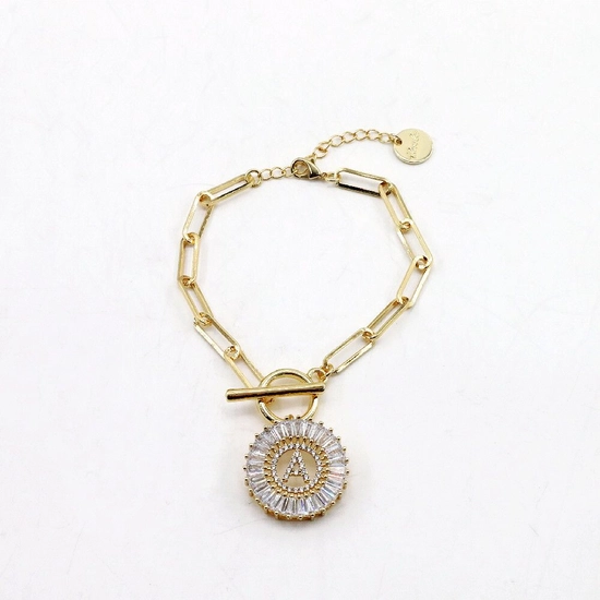 Glam Initial Bracelet