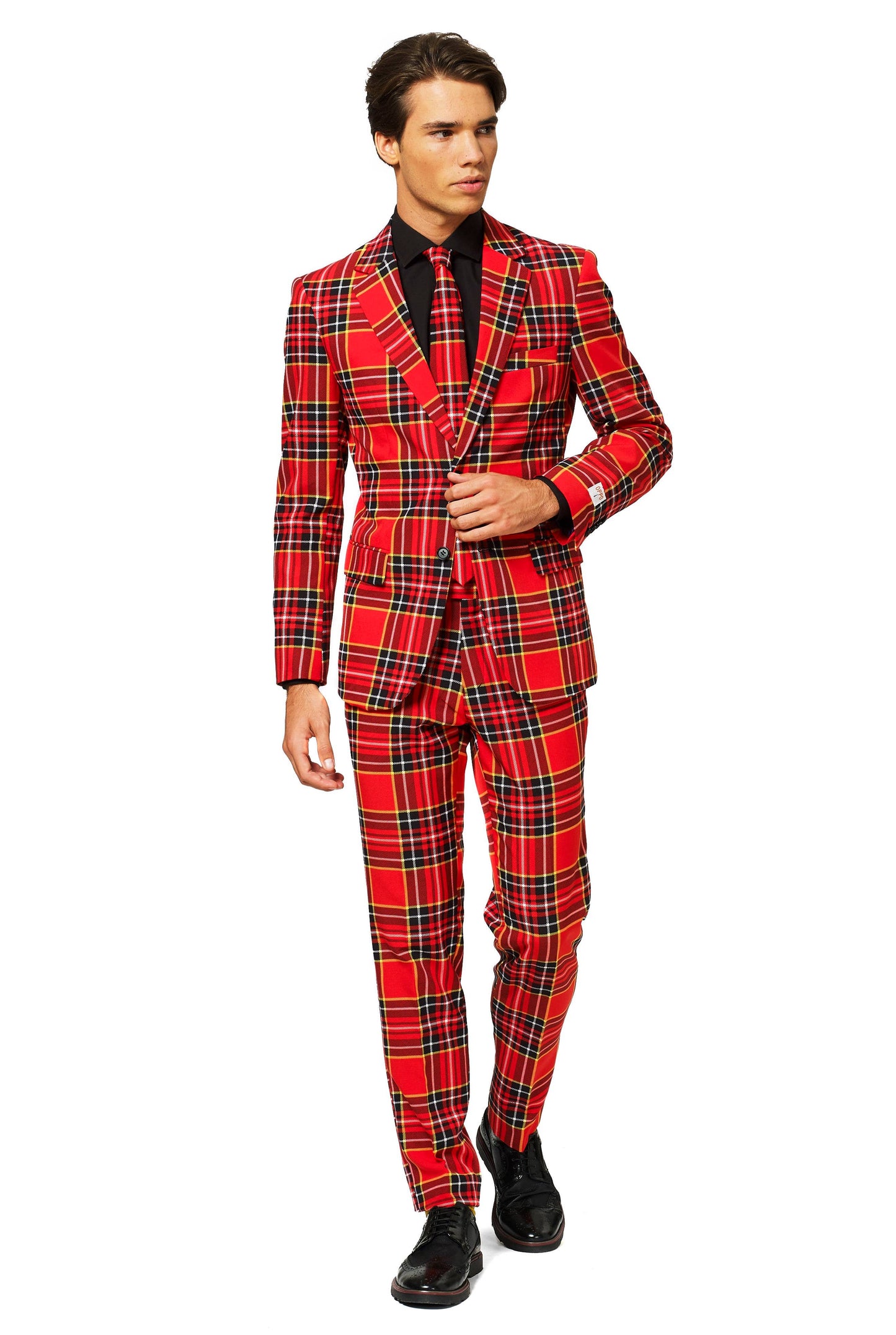 Men's Christmas Suit Tartan