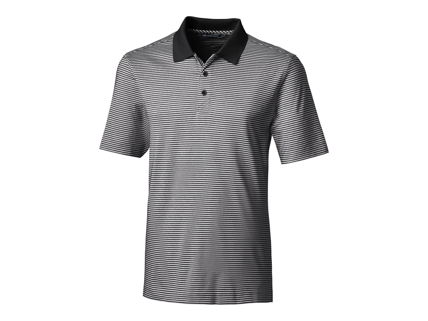 Cutter & Butter Forge Polo Tonal Stripe