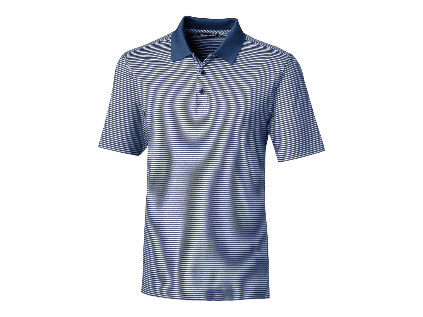 Cutter & Butter Forge Polo Tonal Stripe