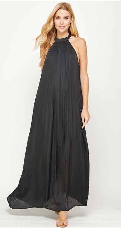willow maxi dress black Willow Dress – babe