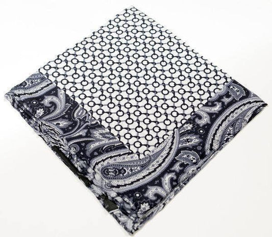 Silk Pocket Square  - GREY