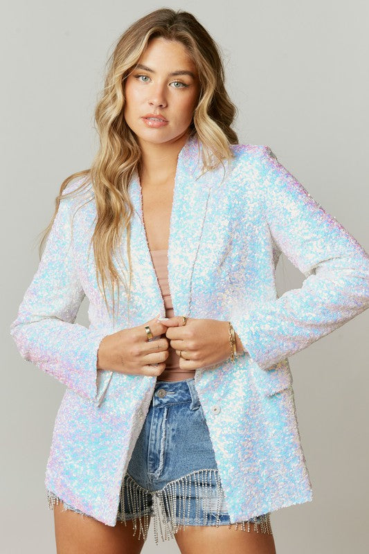 Eleanor Sequin Blazer