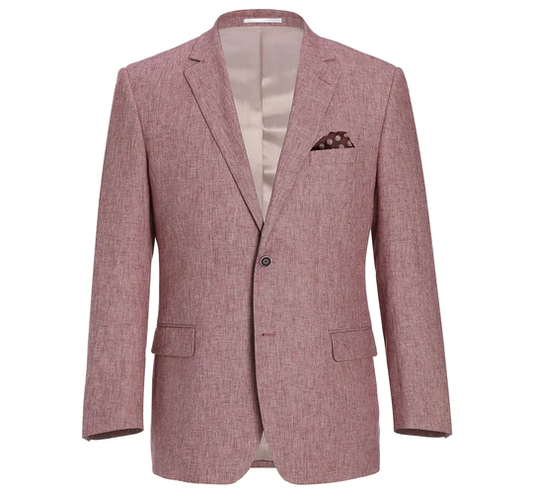 Classic Fit Blazer Linen Cotton Sport Coat